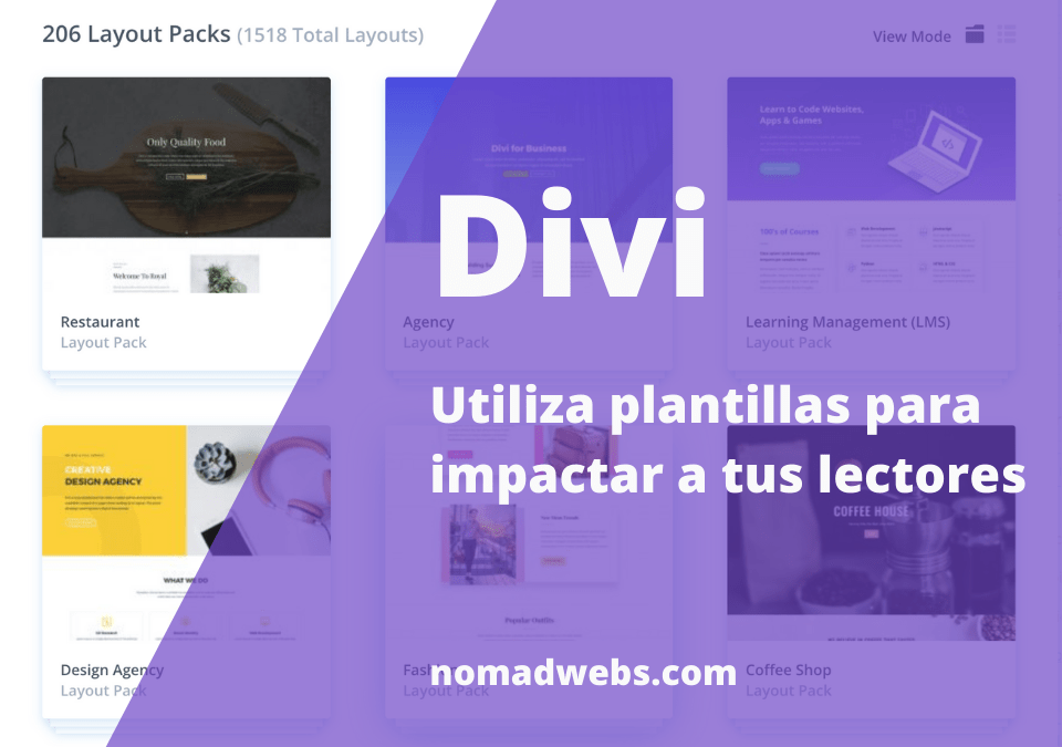 Las 10 mejores plantillas de Divi para tu negocio digital
