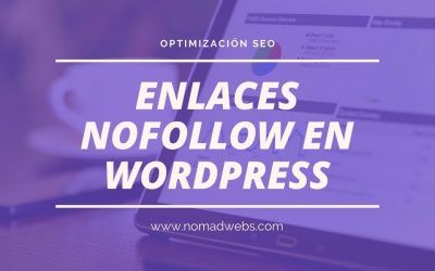 ¿Cómo hacer enlaces nofollow en el menú de WordPress?