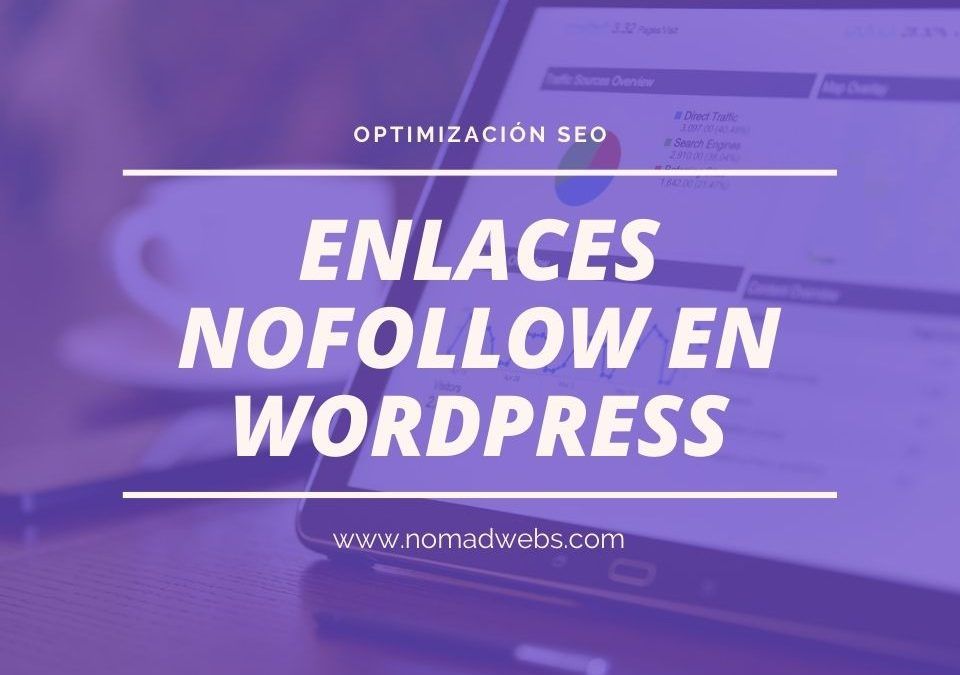 ¿Cómo hacer enlaces nofollow en el menú de WordPress?