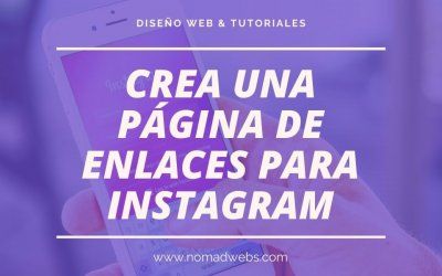Cómo crear una página personalizada para el link en la bio de Instagram
