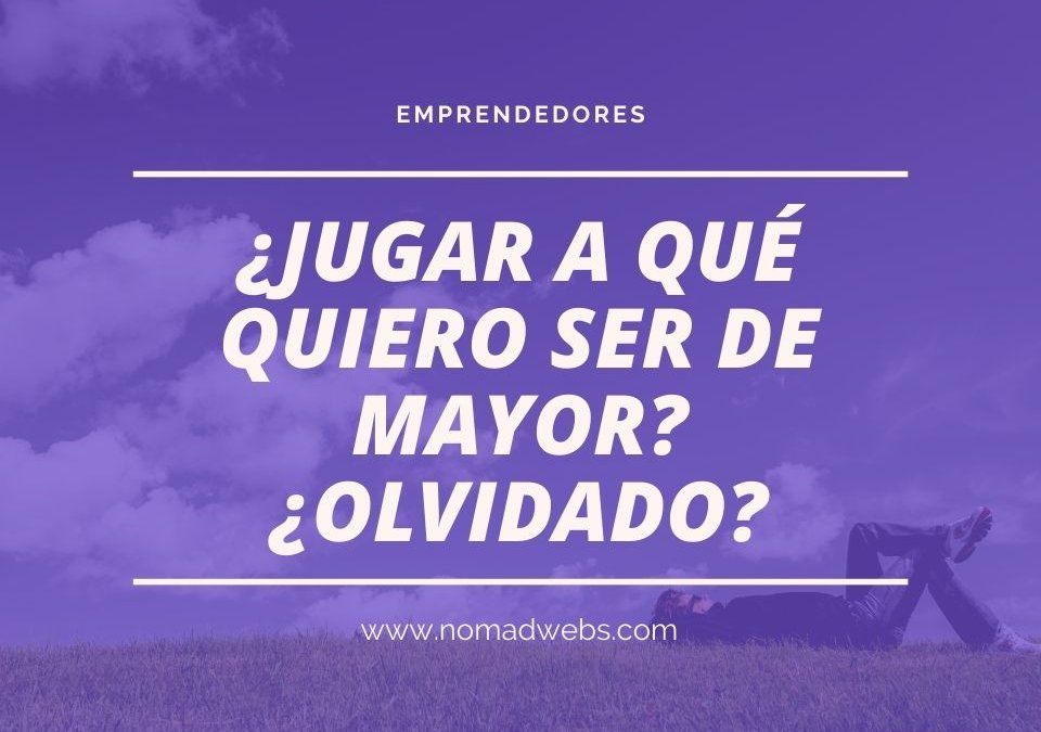 Jugar a ¿Qué quiero ser de mayor? Un juego olvidado