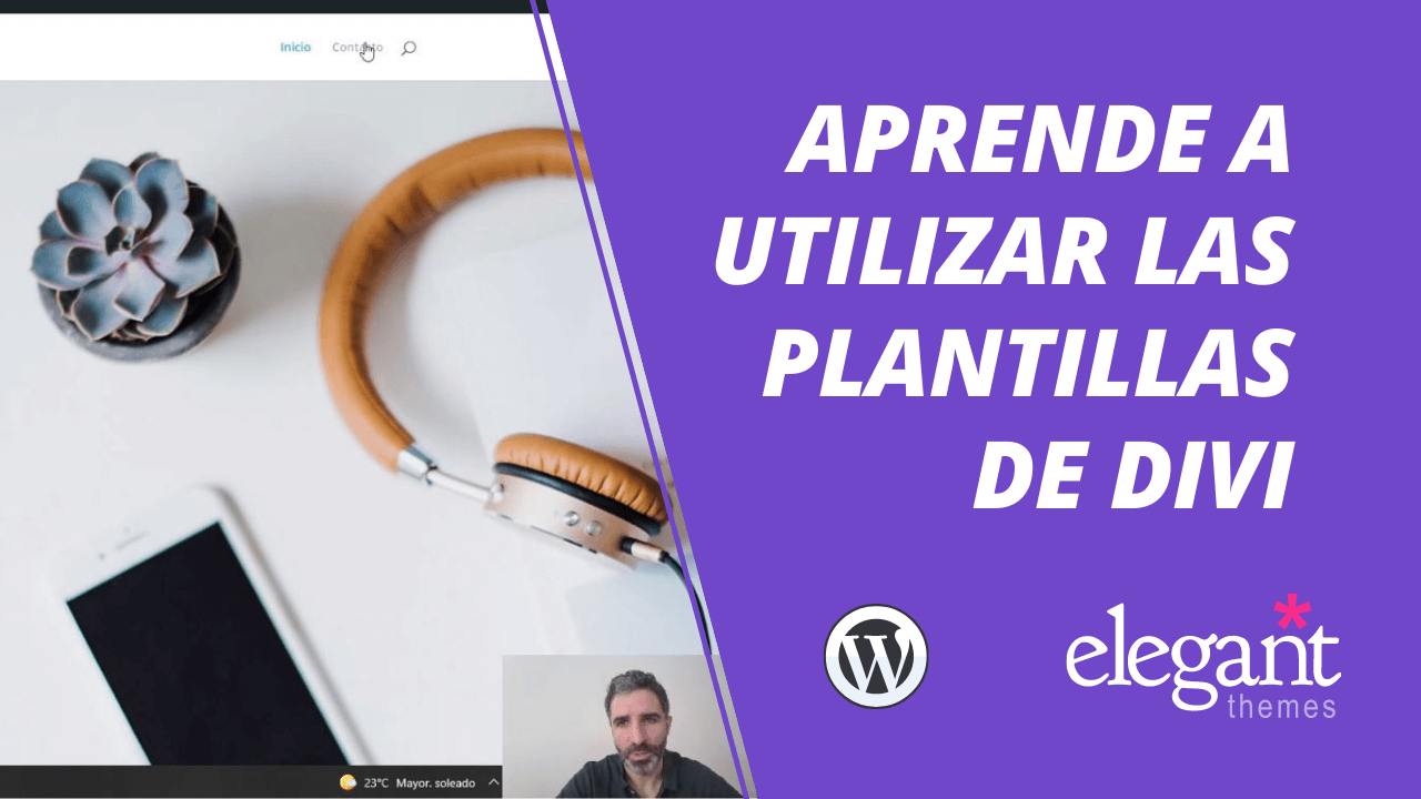 Crear una página web con las plantillas de divi