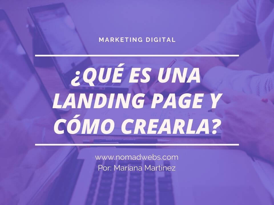 que es una landing page que es una landing page